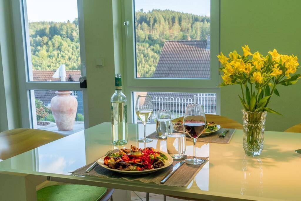 Wohnung Mit Talblick, Ladestation E-Auto Ζίγκεν Εξωτερικό φωτογραφία